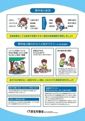 熱中症予防のために２