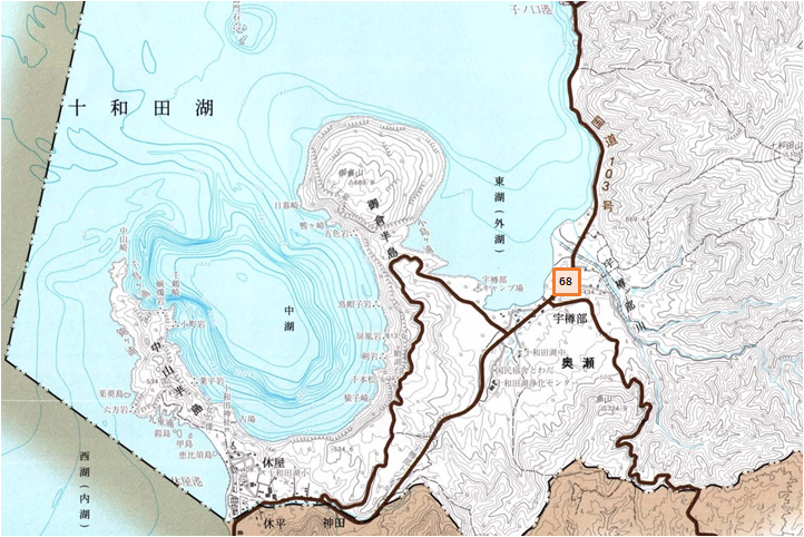 空き家マップ十和田湖周辺