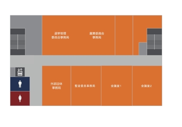 別館４階配置図