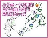 上十三・十和田湖広域定住自立圏公共施設一覧